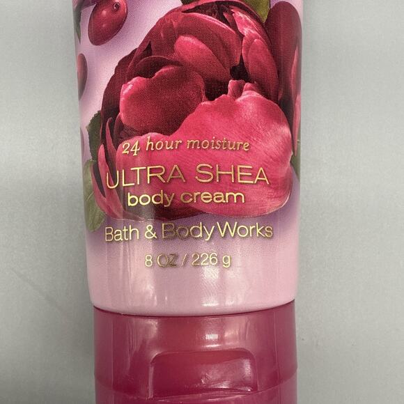 Bath and Body Works Aromatherapy Sweet Cranberry Rose Body Cream 8oz Rare 80% - Picture 4 of 4